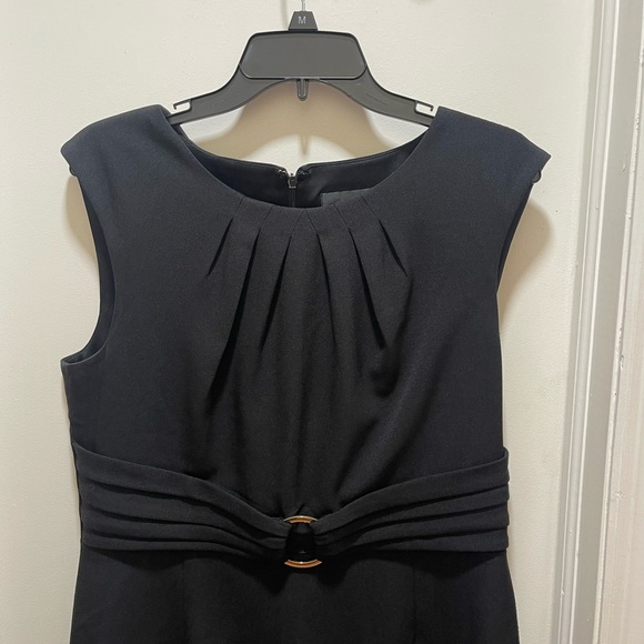 Chelsea Rose Black Sheath Dress Size 12 - Picture 7 of 9